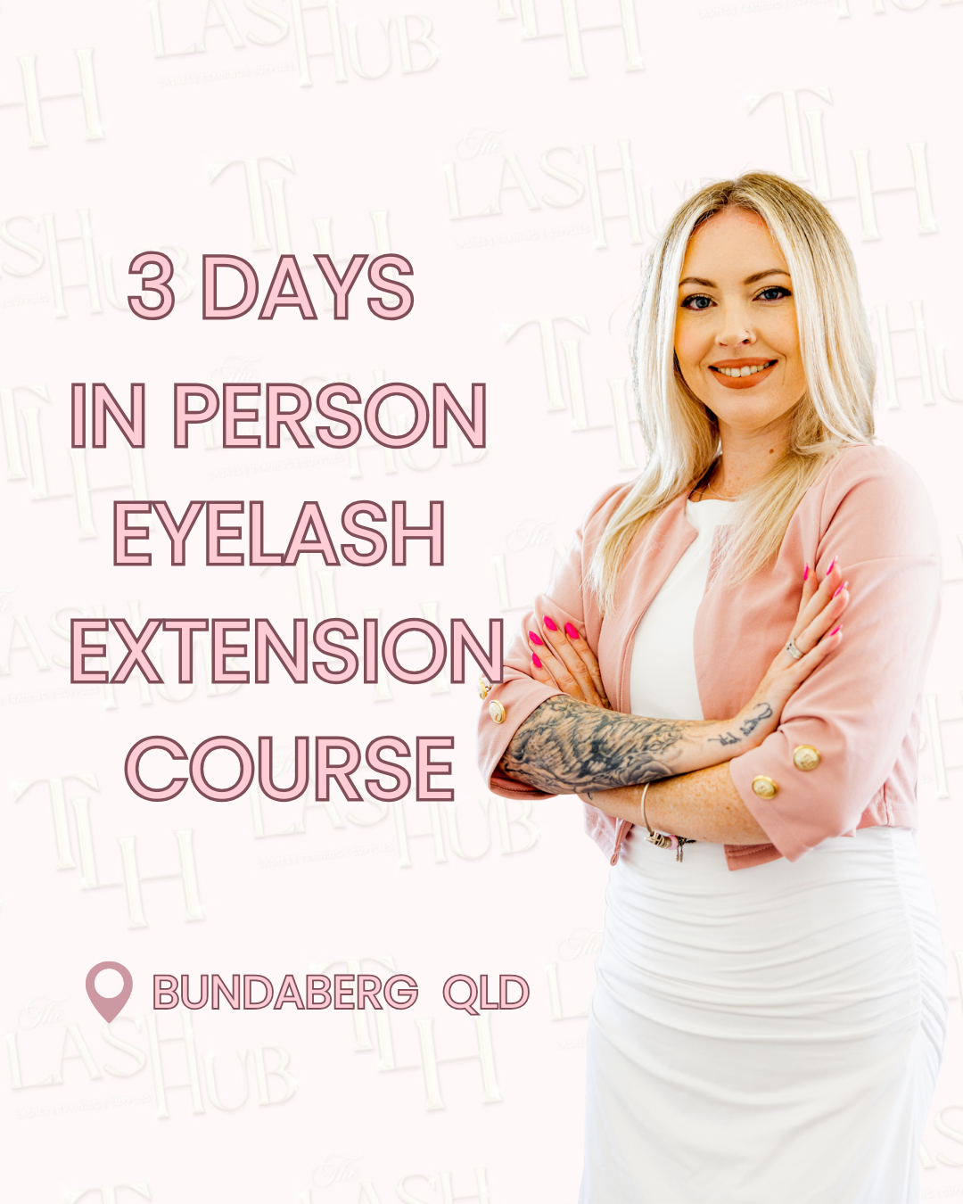 3 DAY IN PERSON EYELASH EXTENSION COURSE