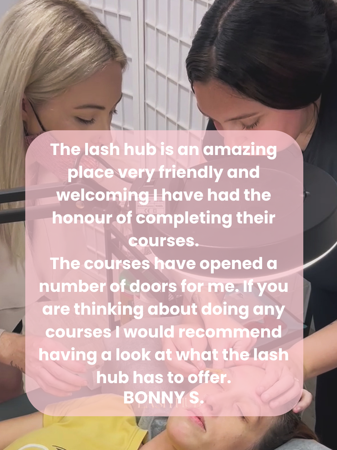 1:1 In Person Lash Extension Course